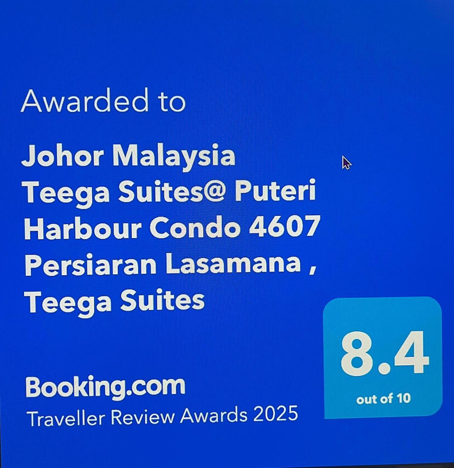 Johor Malaysia Teega Suites@ Puteri Harbour Condo 4607 Persiaran Lasamana , Teega Suites Nusajaya  Eksteriør billede